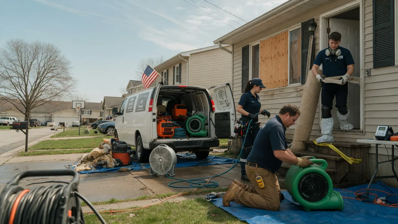 Water Damage Restoration in Brookings, SD near me